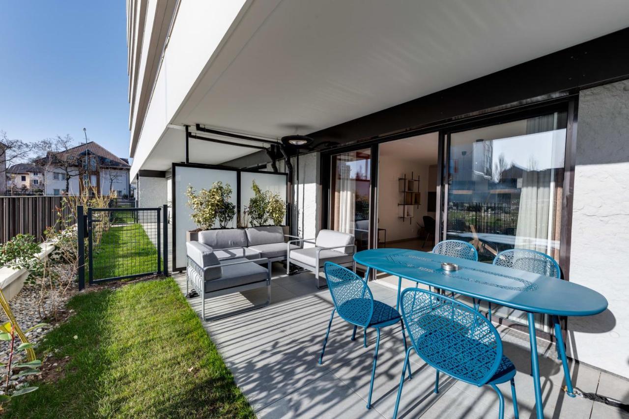 Le Reposoir - New 2 Bedroom Apartment With Terrace & Garage Annecy Exterior foto